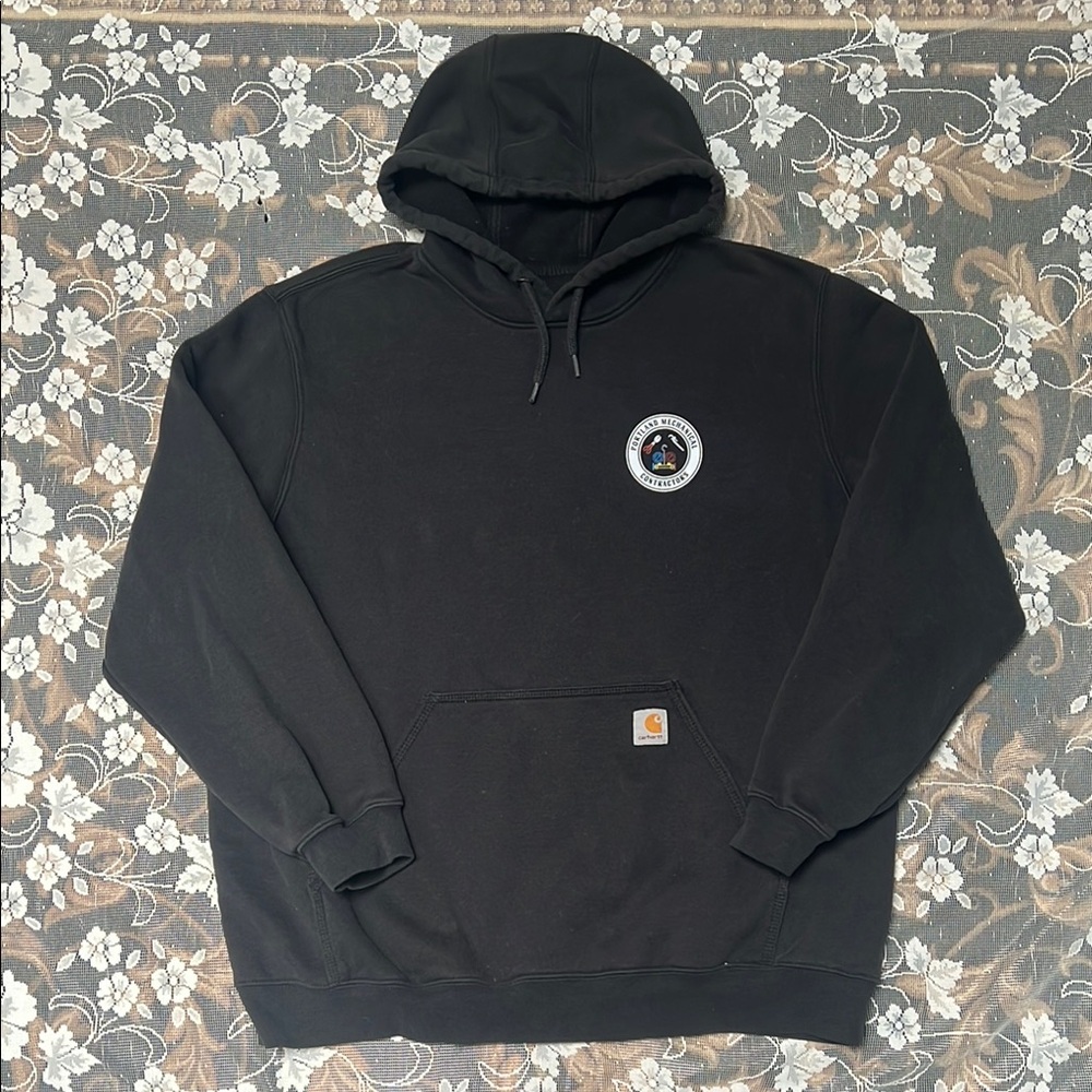 Carhartt Unisex Original Fit Logo Graphic Sweatshirt Hoodie